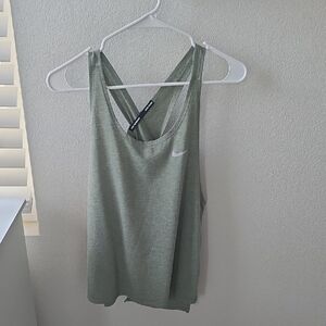 Nike Dri Fit Open Back Tank Top Medium